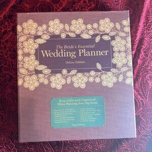 BOOK, 3-RING BINDER, WORKBOOK, THE BRIDE'S ESSENTIAL WEDDING PLANNER, AMY NUBENS